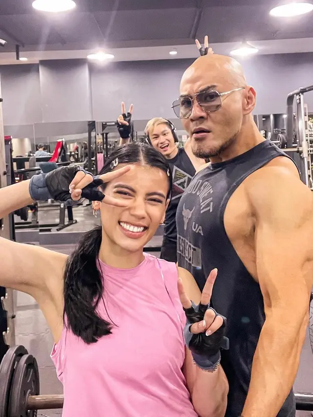 Sabrina Chairunnisa Nge-gym Bareng Deddy Corbuzier, Sehat Bersama