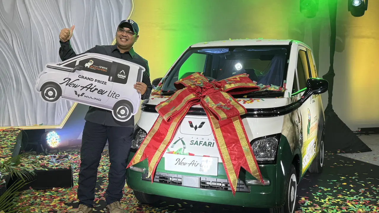 Wuling Berikan New Air ev Lite untuk Juara IAPVC 2025 (ist)