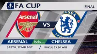 Final Piala FA_Arsenal vs Chelsea (Bola.com/Adreanus Titus)