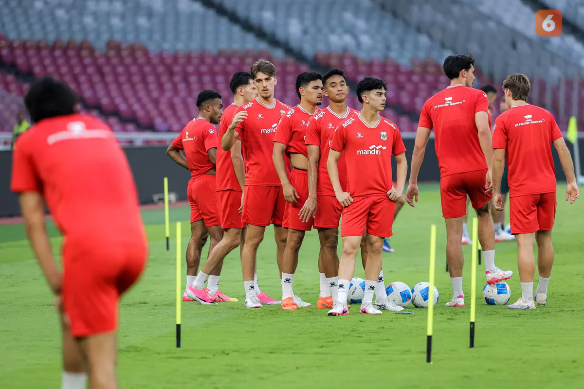 Foto: Timnas Indonesia Matangkan Persiapan, John Herdman Bertekad Akhiri Catatan Buruk Skuad Garuda