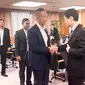 Melalui pertemuan dengan Menteri Perekonomian, Perdagangan, dan Industri (METI) Jepang Yasutoshi Nishimura, Menteri Perindustrian Agus Gumiwang Kartasasmita  membuka peluang kerja sama pengembangan green hydgrogen dengan Jepang dalam bentuk knowledge sharing dan deployment of clean technology transfer. (Dok. Kemenperin)