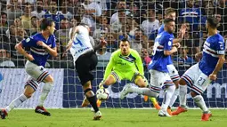 Karier Emil Audero semakin menanjak setelah dipinjamkan ke Sampdoria dan dipermanenkan pada Februari 2019. Sayangnya, pemain 23 tahun itu menolak tawaran PSSI untuk bergabung ke timnas Indonesia. (Foto: AFP/Alberto Pizzoli)