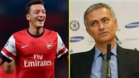 Oezil Saling Kirim Pesan Singkat dengan Mourinho, Ada Apa?