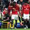 Manchester United berhasil meraih kemenangan penting saat menjamu Liverpool di Stadion Old Trafford, Minggu (3/5/2026) malam WIB. Kejar mengejar gol terjadi, namun gol Kobbie Mainoo memastikan tiga poin krusial buat Setan Merah. (AFP/Darren Staples)