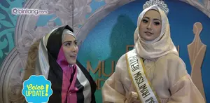 April Jasmine dan Siti Ashari jadi juri audisi Puteri Muslimah Indonesia 2017 di Jakarta.