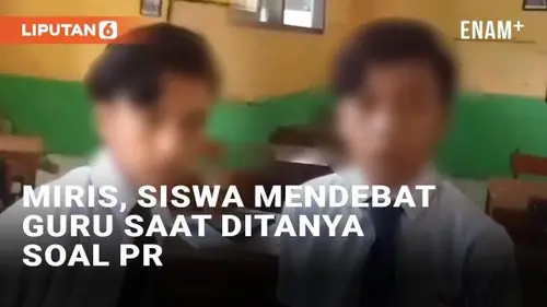 VIDEO: Miris, Siswa SMP Mendebat Guru Saat Ditanya Soal PR yang Tidak Dikerjakan