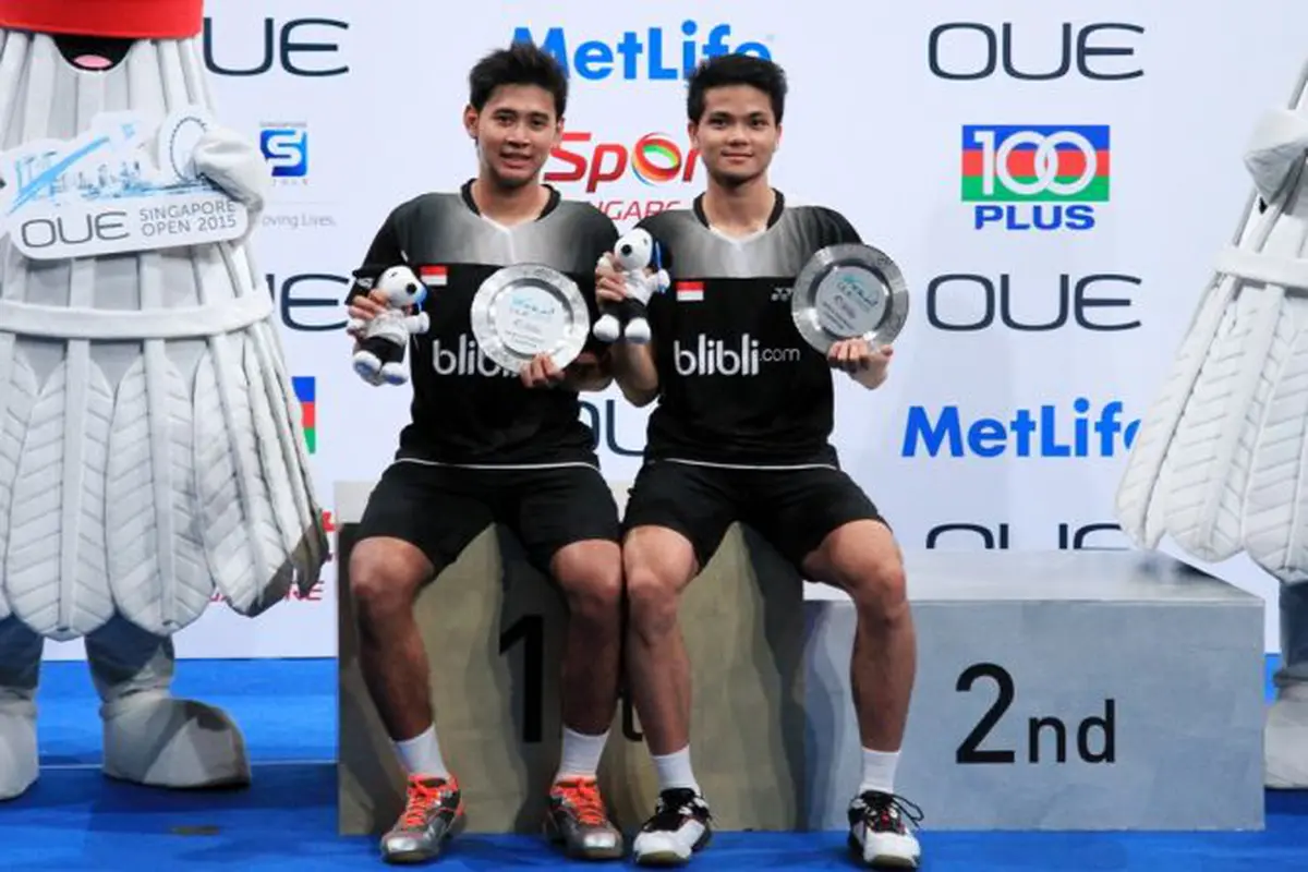 Angga/Ricky Juarai Singapura Terbuka Super Series 2015