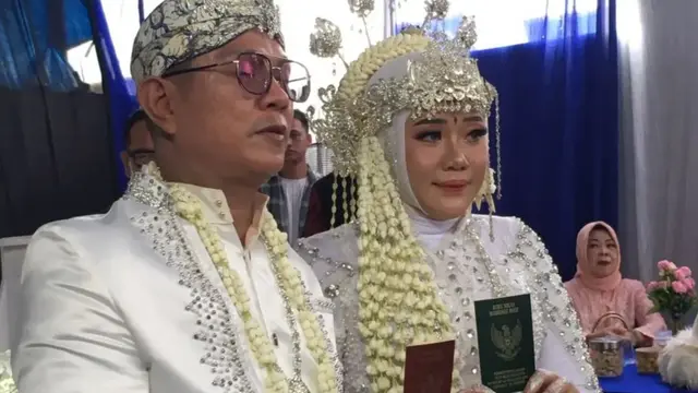 Pernikahan kelima Andika Kangen Band (Instagram/ikangcupan96)