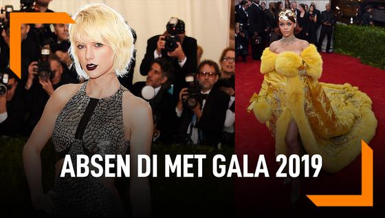 VIDEO: Seleb Dunia yang Absen di Met Gala 2019