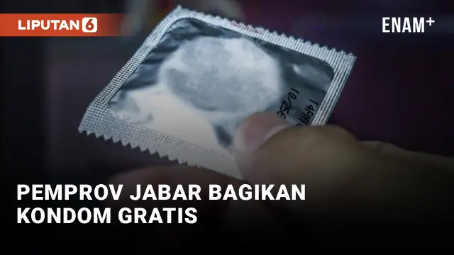 Pemprov Jawa Barat Bagi-bagi Kondom Gratis