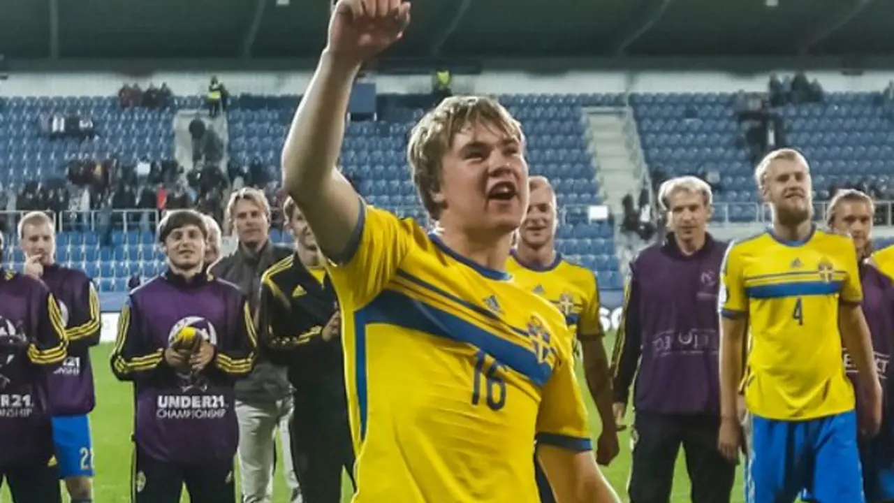 Pemain muda Timnas Swedia, Simon Tibbling (LIputan6)