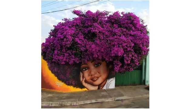Seniman Ini Gabungkan Tanaman dengan Grafiti 6 Hasilnya Mengagumkan
