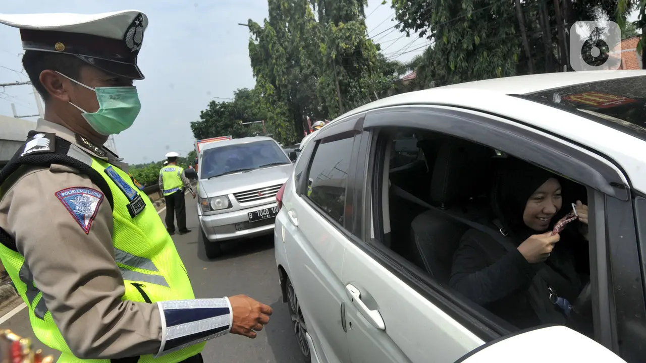 Titik Pengawasan Pelaksanaan PSBB di Jakarta Selatan