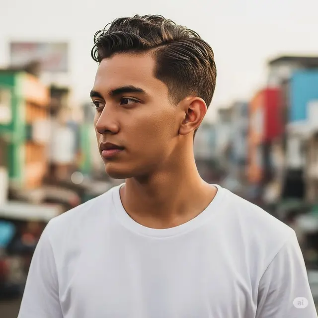 Model Rambut Keriting Pria. Foto: Gemini