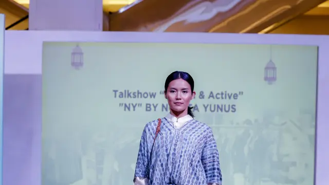 Novita Yunus Gabungkan Batik dan Shibori di Fimela Fuschia Market 2018