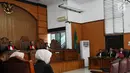 Terdakwa kasus dugaan penyebaran berita bohong Ratna Sarumpaet menjalani sidang lanjutan di PN Jakarta Selatan, Selasa (12/3). Sidang mendengarkan tanggapan JPU atas nota keberatan yang disampaikan pengacara Ratna. (Liputan6.com/Herman Zakharia)