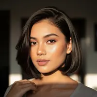 Ide Potongan Rambut Pendek Bervolume ala Korea untuk Wanita Aktif (AI)