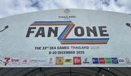 Fan Zone SEA Games 2025 di Bangkok. (Bola.com/Muhammad Adi Yaksa)