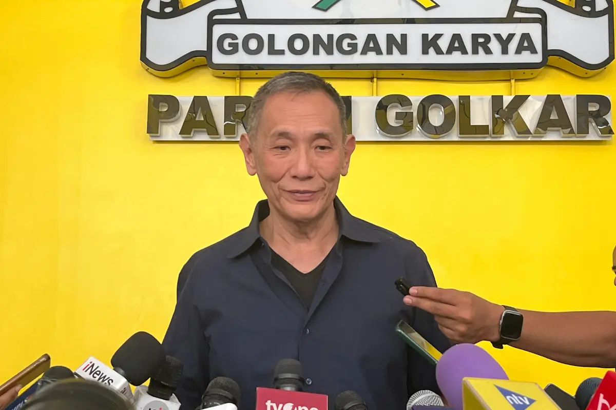 Bos Jalan Tol Jusuf Hamka mundur dari Partai Golkar. (Winda Nelfira).