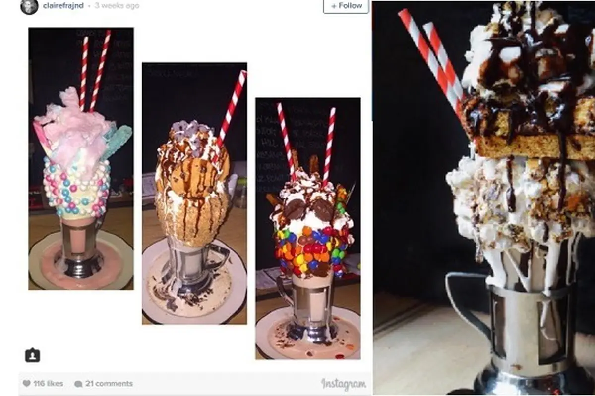 Milkshake "Heboh" Ala Kota New York