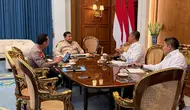 Prabowo Bertemu Kapolri di Istana, Ini yang Dibahas