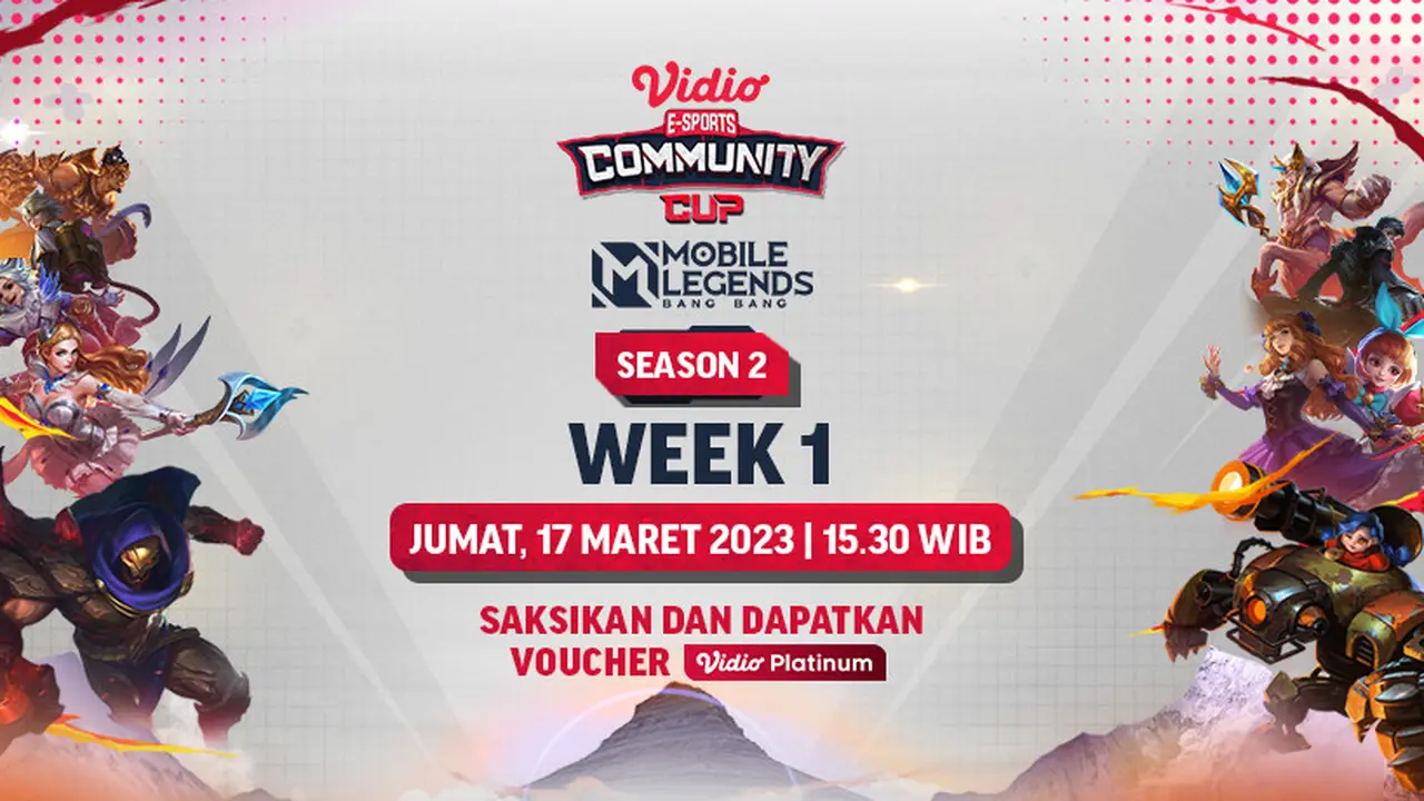 Ekslusif di Vidio, Live Streaming Valorant Vidio Community Cup Season 2 Week 1 Jumat 17 Maret