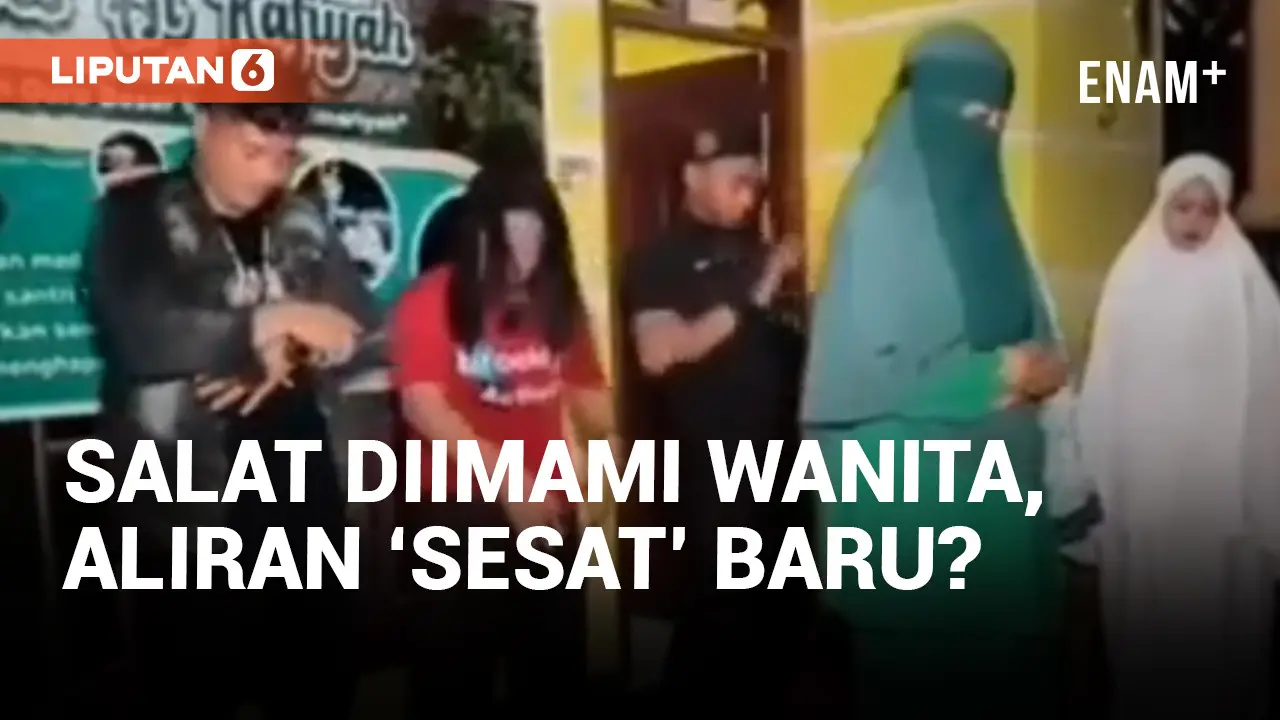 Viral! Wanita Imami Salat di Ponpes Al Kafiyah