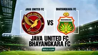 Link Live Streaming BRI Super League: Java United FC Vs Bhayangkara FC