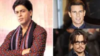 Kekayaan Shahrukh Khan Kalahkan Tom Cruise dan Johnny Depp