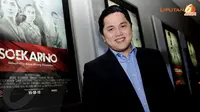 Pemilik Inter Milan, Erick Thohir terlihat hadir di Gala Primer Soekarno, 9 Desember 2013 lalu (Liputan6.com/Herman Zakharia)