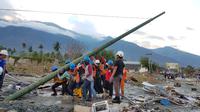 PT PLN (Persero) berhasil mengoperasikan kembali enam dari tujuh gardu induk yang ada di Palu. Dok Kementerian PUPR