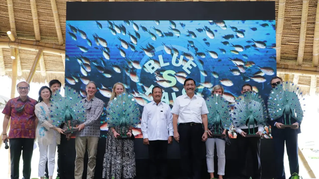 Dialog Blue Halo-S di Bali, Selasa (1/3/2022)
