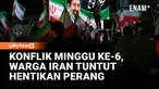 Memasuki pekan keenam perang, warga Teheran berusaha bertahan di tengah situasi yang tidak menentu. Aktivitas tetap berjalan meski sekolah ditutup dan layanan dipindahkan secara daring.