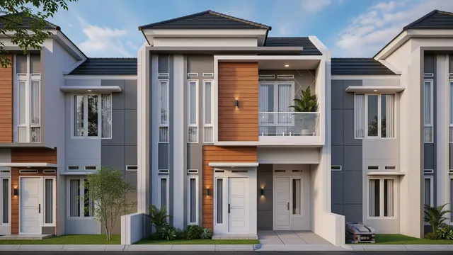 Rumah Kota Vertikal dengan Optimalisasi Lahan