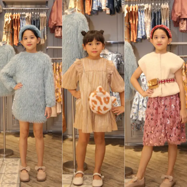 Koleksi Pakaian Anak untuk Libur Natal dan Tahun Baru dari Gingersnaps. [Daniel kampua/Fimela]