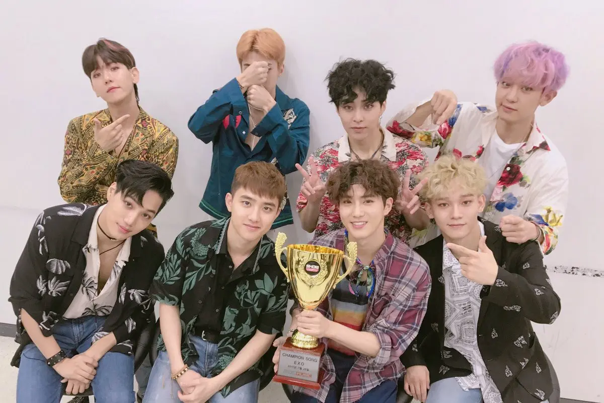 [Bintang] Ko Ko Bop Menang di Show Champion, EXO: Terima Kasih
