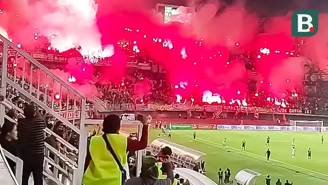 Bali United Bungkam Persebaya, Flare Batalkan Wall of Fire 