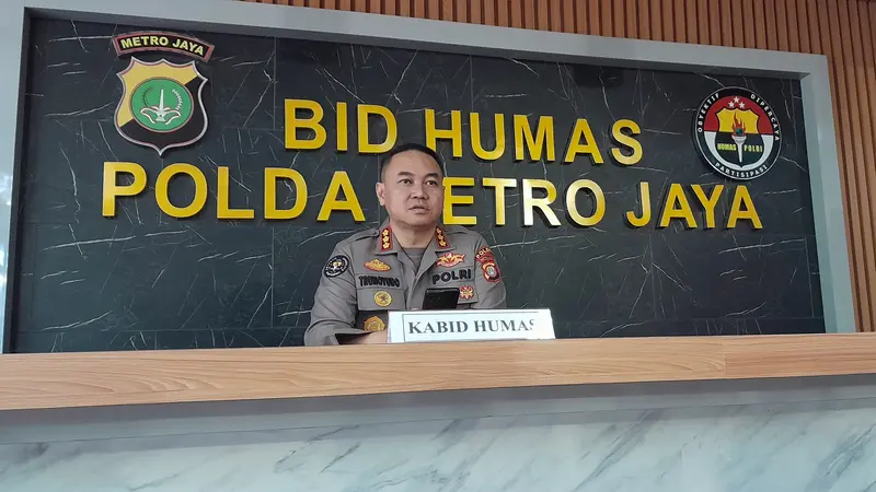 Kabid Humas Polda Metro Jaya Kombes Pol Trunoyudo Wisnu Andiko.