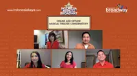 Konferensi Pers Virtual Indonesia Menuju Broadway 2021. (Indonesia Kaya)