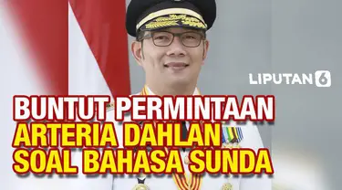 Gubernur Jawa Barat Ridwan Kamil menuntut permintaan maaf dari Arteria Dahlan terkait komentarnya soal Kepala Kejaksaan Tinggi (Kejati) yang menggunakan bahasa Sunda saat rapat dengan DPR.