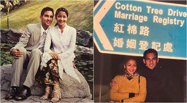 Baru Terungkap, Ini 7 Potret Lawas Pernikahan Amara dan Frans Mohede di Hongkong