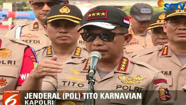 Kapolri tidak memungkiri ada sejumlah hambatan di jalan tol dan arteri sehingga kemacetan tidak bisa dihindari.