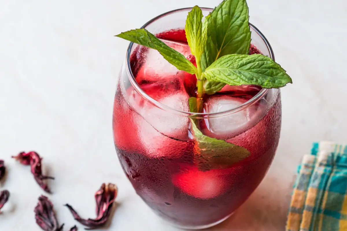 resep es teh bunga sepatu hibiscus minuman herbal