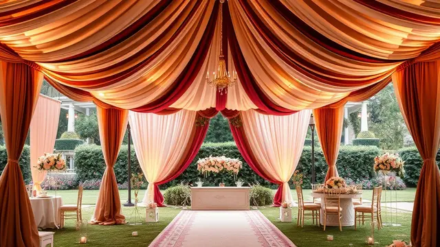 Inspirasi Warna Tenda Pernikahan