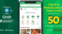 Integrasi fitur PeduliLindungi di aplikasi Grab (Dok. Grab Indonesia)