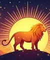logo ramalan zodiak leo (sumber AI generated)