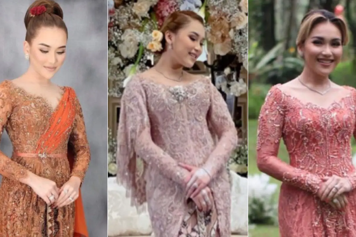 Potret Ayu Ting Ting Kenakan Kebaya Berbagi Warna Lengkap dengan Gaya Rambutnya Bisa Jadi Inspirasi