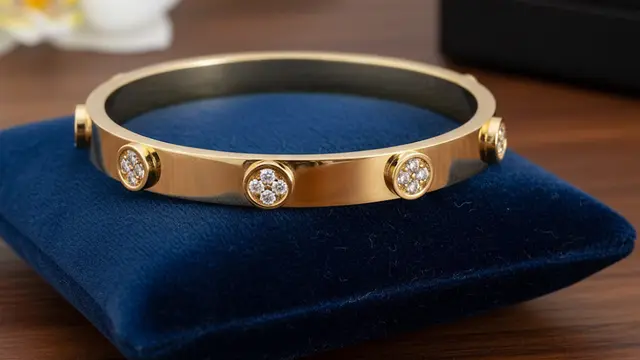 Gelang Cuff Lebar (Gemini AI)