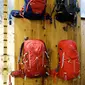 Pilihan tas, carrier maupun daily pack, dari Eiger Adventure. (Liputan6.com/Asnida Riani)