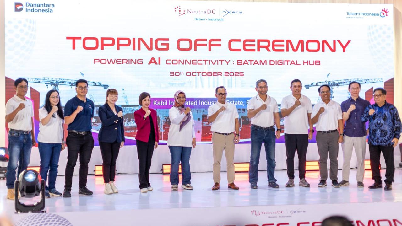 TelkomGroup Siap Operasikan Hyperscale Data Center NeutraDC Nxera Batam untuk Dukung Ekosistem AI
